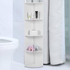Create additional hidden storage space with symple stuff kids 2 piece folding storage bins that fit perfectly into the six cubbies Corner Shelf Unit Narrow Bathroom Storage 4 Tier Wooden Standing Corner Cabinet Tall Cupboard Bathroom Bedroom Tallboy Storage Rack Organiser White 120 X 28 3 X 24 Cm Home Garden Store Racks Shelves Drawers