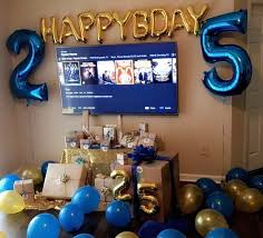Room 21st Birthday Decoration Ideas For Her Boyfriends 25th Birthday Decor Ideas 25th Birthday Gifts Birthday Surprise Boyfriend 25th Birthday Parties
