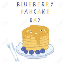 Day pancake illustrations & vectors. Cute Blueberry Pancake Day Breakfast Vector Illustration Hand Royalty Free Cliparts Vectors And Stock Illustration Image 125017582