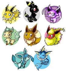 Eevee Evolution Chart By Chibitigre On Deviantart Pokemon