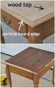 Queen Anne End Table Makeover Infarrantly Creative End Table Makeover Coffee Table Makeover Table Makeover
