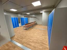 Your beach changing rooms stock images are ready. Temporary Changing Rooms Tribute Space