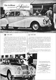 Armstrong Siddeley Autocar Car Advert 1955 Armstrong Siddeley Sapphire British Cars Car Advertising Car Brochure