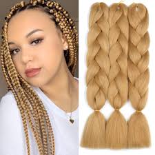Synthetic hair extensions, 100% kanekalon crochet braids, ombre box braids crochet hair,heat reststant firber box braids. Amazon Com Original Jumbo Braids Hair Extension 3pcs Golden Brown Color 24inch 100g Pc For Twist Box Crochet Braiding Hair Golden Beauty