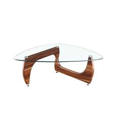 Isamu noguchi coffee table, wood and glass. Noguchi Small Coffee Table Light Finish With Glass Top With Wood Light Base Walmart Canada