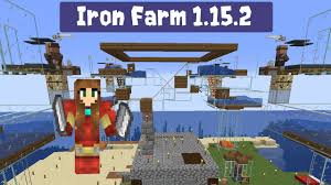 Firstly, search for an open area near your house to create an iron farm. Gnembon S Iron Farm With Fix Works In 1 15 2 1 16 1 Youtube