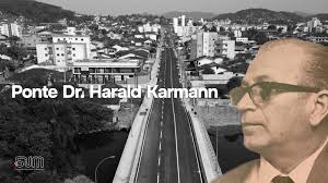 Inauguração da Ponte Dr. Harald Karmann em Joinville