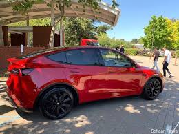 Red Model Y Spotted What Do You Think Tag A Friend Who Loves Tesla Follow Tesla Tastic For More Follow Tesla Tesla Model X Tesla Car