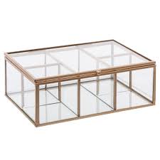 Boite A Bijoux En Verre 20x14cm Boite A Bijoux En Verre Bijoux En Verre Boite A Bijoux