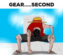 Luffy gear 2nd by triplexmooie on deviantart. One Piece Luffy Gear 2 Gifs Tenor