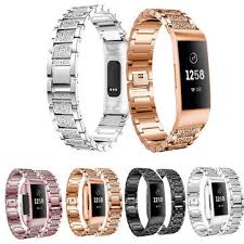 A successor to the charge 2 that launched back in 2016, the new fitness band still showcases a simple and functional design. Crystal Stainless Steel Watch Band Wrist Strap For Fitbit Charge 3 Smart Watch Sale Banggood Com Arrival Notice