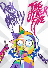 Rick And Morty Poster Print By Erik Hermawan Displate Imagenes Fondo De Pantallas Imagenes De Fondo Cosas Bonitas