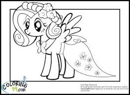 My Little Pony Fluttershy Coloring Pages Coloring99 Com Malvorlagen My Little Pony Vorlagen