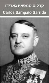 כומר פורטוגלי Joaquim Carreira ושגריר פורטוגל Carlos Sampaio Garrido חסידי  אומות העולם. חואקין קארירה כומר פורטוגלי, פעל באיטליה להצלת יהודים במלחמת  העולם השנייה, בזמן המלחמה ביתו הפך למקום מקלט ליהודים, מאות יהודים