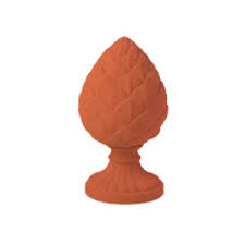 Les prix vont de 25€ à 4€ selon la taille et la complexité. Epi De Faitage En Terracotta C Pine Cone Tejas Borja