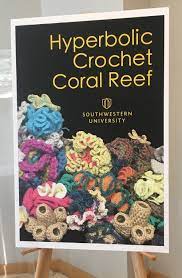Along the way, you may discover how beautiful and fragile coral reef ecosystems are. A Hyperbolic Crochet Coral Reef Display Gallery Southwestern University
