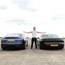 Porsche taycan vs tesla model s interior. Porsche Taycan Turbo S Vs Tesla Model S Performance Drag Race Rematch