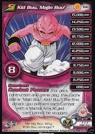 Dragon ball z power levels buu saga. Majin Buu Kid Buu Level 5 Dragon Ball Z Ccg Singles Kid Buu Saga Da Planet