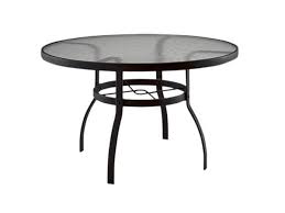 Maybe you would like to learn more about one of these? Patio Store Woodard Deluxe Tables In Aluminum With Obscure Glass 60 Round Dining Table