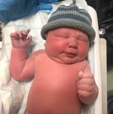 I gave birth naturally to my supersize baby