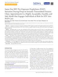 Denver health understands that women require special care, which is why we offer services for women of all ages. Pdf Same Day Hiv Pre Exposure Prophylaxis Prep Initiation During Drop In Std Clinic Appointments Is A Highly Acceptable Feasible And Safe Model That Engages Individuals At Risk For Hiv Into Prep Care