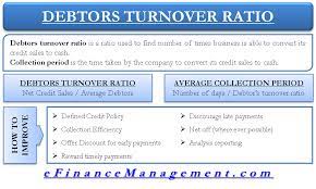 How To Improve Debtor S Receivable Turnover Ratio Collection Period