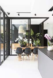 Modern interior design of a living room in an apartment, house, office interior design living room drawing gradation into photograph. This Simple House Design Will Show You How To Live With Less Architecture Beast