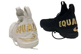The following list details each of the yearly signature lebron james shoe offerings from nike. Lebron James Donates Equality Sneakers National Museum Of African American History And Culture