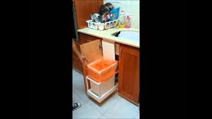 Our cabinets come in a choice of styles to help you find the look you want and match your other furniture. Automatic Kitchen Trash Can Ikea Hack Youtube