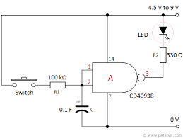 The following diagrams show some unusual circuits for the lm555 timer. Nand Gate Timer Circuit Delay On