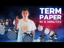 However, once you understand it, you're good to go. Term Paper Full Guide With Structure Outline Examples Essaypro