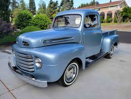 Image result for Barcelona Blue 1950 Ford Truck