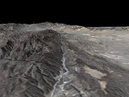 Perspective View San Andreas Fault