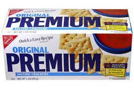 Maybe you would like to learn more about one of these? Premium Saltine Crackers 16oz 453g Saltines American Food Store