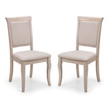 Lyon Pale Oak Upholstered Dining Chair In Pair Linen Dining Chairs Dining Chairs Black Leather Dining Chairs