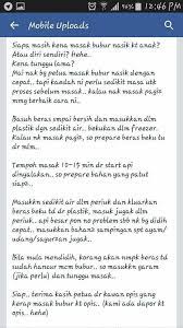 Bubur Nasi Ekspress Inbox Screenshot