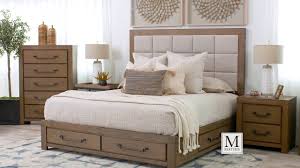 King and queen size bed king bed vs cal king brilliant king mattress a standard king size mattress is 76 in width and 80 in length. Save On New Bedroom Sets 9011 Www Mathisbrothers Com Youtube
