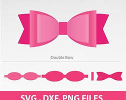 Butterfly Bow Svg Bow Svg Scalloped Bow Svg Large 3d Bow Template Png And Svg Dxf Formats 8 5x11 Sheet Printable 170 In 2020 Bow Template Bows Bows Diy Ribbon