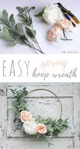 Just follow the steps below. An Easy Diy Spring Hoop Wreath Hello Central Avenue