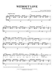Free Without Love (From Hairspray) by Marc Shaiman sheet music
