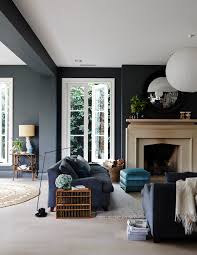 Modern Room Colour Ideas Dark Grey Living Room Dark Walls Living Room Black Living Room