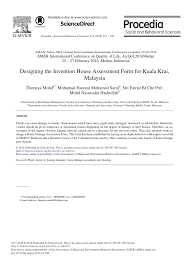 Income tax in malaysia is imposed on income accruing in or derived from malaysia except for income for example the basis period for the ya 2016 for a company which closes its accounts on 30 june 2016 is the financial year ending 30. Pdf Designing The Invention House Assessment Form For Kuala Krai Malaysia