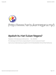 Quartararo hadiahkan kemenangan buat jason. Apa Itu Hari Sukan Negara