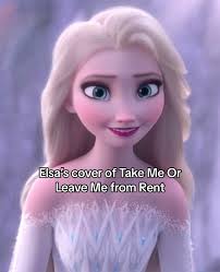 Elsa Ai Cover Take Me or Leave Me