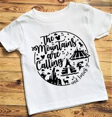 The Mountains Are Calling And I Must Go Shirt Disney The Mountains Are Calling And I Must Go Shirt Disney Shirt My First Disney Shirt Custom Disney Shirt Di Custom Shirts Custom Disney Shirts Womens Disney Shirts