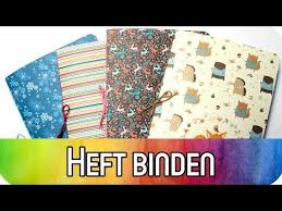 Diy Basics Buchbinden Fur Anfanger Einfaches Heft Binden Kreativbunt Youtube Buch Binden Buch Selber Binden Binden