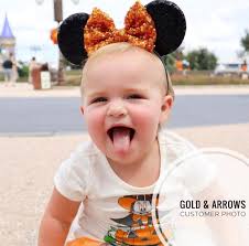 Orange Mickey Ears, Minnie Mouse Ears, Purple Minnie Bow, Sparkly Mouse  Ears, Sparkle Mouse Ears Headband, Tangled Mouse Ears, Daisy Ear