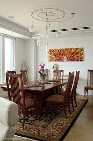 It's also used for working, studying and other tasks. Custom Track Lighting Accents The Dining Space Contemporary Dining Room Boston By Dc Home Systems Houzz