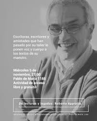 De lecturas y legados: Roberto Appratto