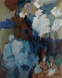 Black Art In America Hale A Woodruff Gathering Storm Blue Landscape Oil On Linen Canvas Ca 1958 60 50 X 40 American Fine Art African American Art American Art